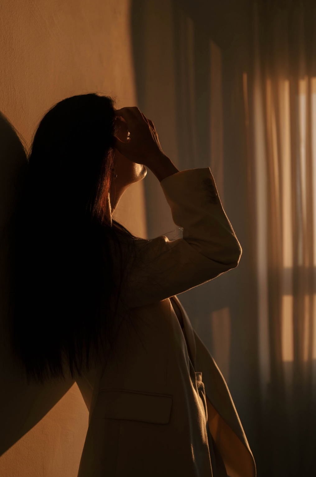 InHerShadow editorial portrait